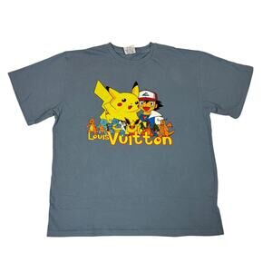 Mega Yacht Louis Vuitton Pokemon T Shirt Unisex Medium